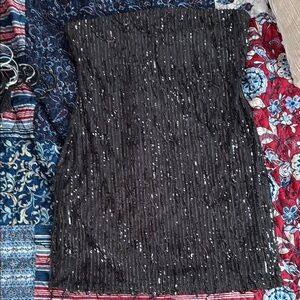 Wild Fable Black Sequin Mini Dress